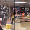 Watch Out For This Extreme Subway Waterfall Soaking Grand Central